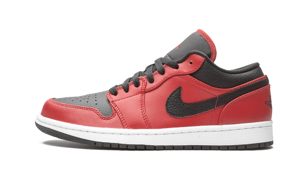 Restock Air Jordan 1 Nizko Vzvratno Vzrejen Pebbled Swoosh