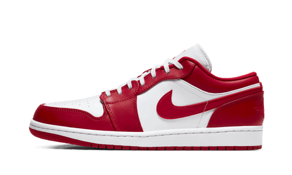 Obnova Zalog Air Jordan 1 Low Gym Rdeče Bela