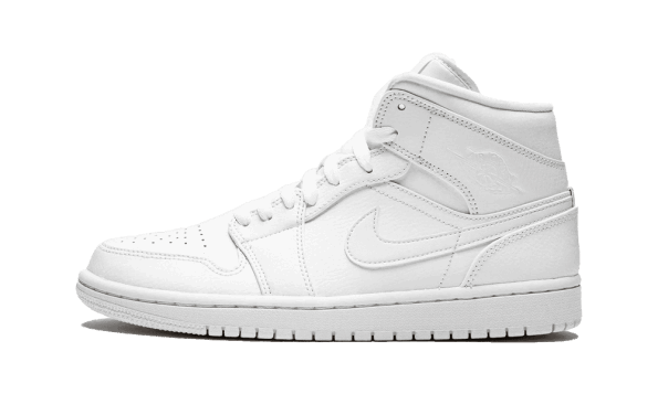 Air Jordan 1 Mid Triple White (2019) Obnavljanje Zalog