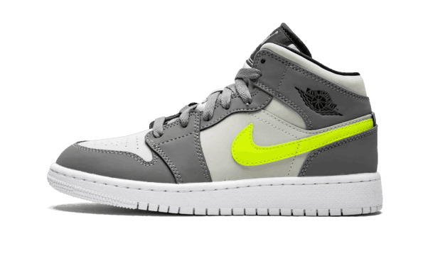 Obnavljanje Zalog Air Jordan 1 Mid Gunsmoke Volt (gs)
