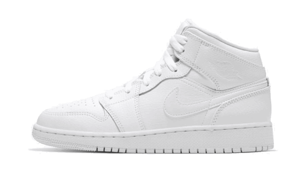 Air Jordan 1 Mid Triple White (2020) (gs) Obnavljanje Zalog