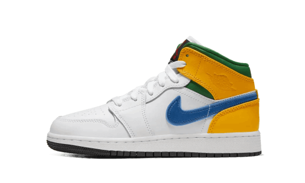 Obnavljanje Zalog Air Jordan 1 Srednje Izmenične Večbarvne (gs)