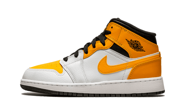 Obnavljanje Zalog Air Jordan 1 Mid University Gold (gs)