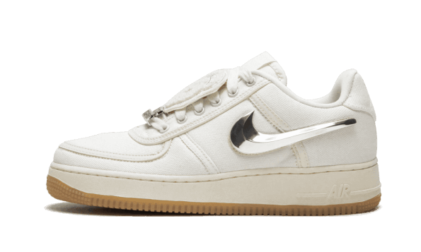 Obnavljanje Zalog Nike Air Force Low 1 Travis Scott Sail