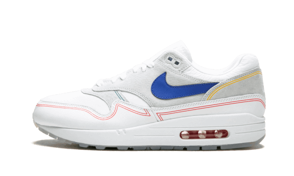 Obnovite Zaloge Nike Air Max 1 Pure Platinum Royal Blue