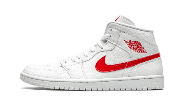 Restock Air Jordan 1 Srednje Bela Univerzitetno Rdeča (w)