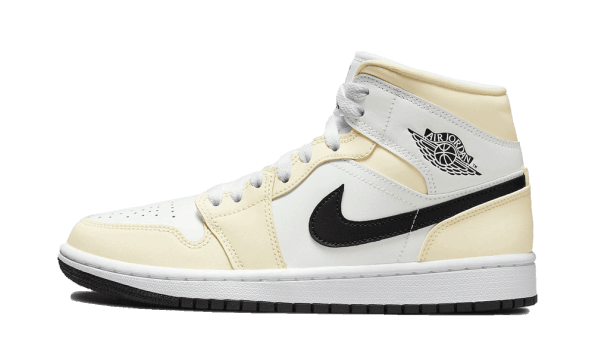 Air Jordan 1 Srednje Kokosovo Mleko (w) Obnavljanje Zalog