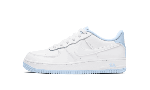 Obnova Zalog Nike Air Force 1 Low White Hydrogen Blue (gs).