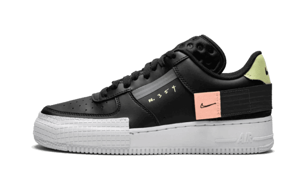 Obnoviti Zalogo Nike Air Force 1 Low Type Black
