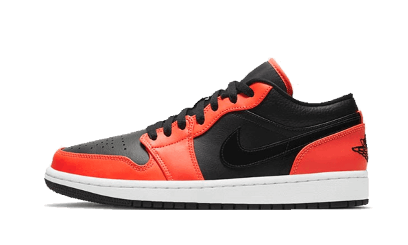 Air Jordan 1 Nizka Oranžna črna Se Obnavlja Zaloge