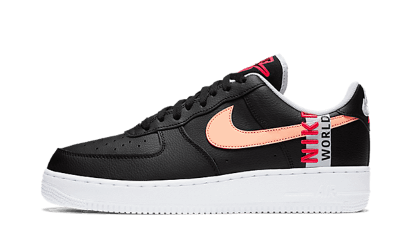 Obnavljanje Zalog Nike Air Force 1 Low 07 Lv8 Svetovni Paket črna Bliskavica škrlatna