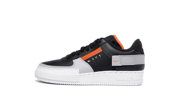 Obnovite Zaloge Nike Air Force 1 Low Type Black Hyper Crimson