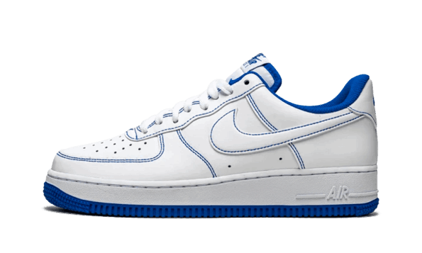 Obnova Zalog Nike Air Force 1 Nizkokontrastni šiv Igra Royal