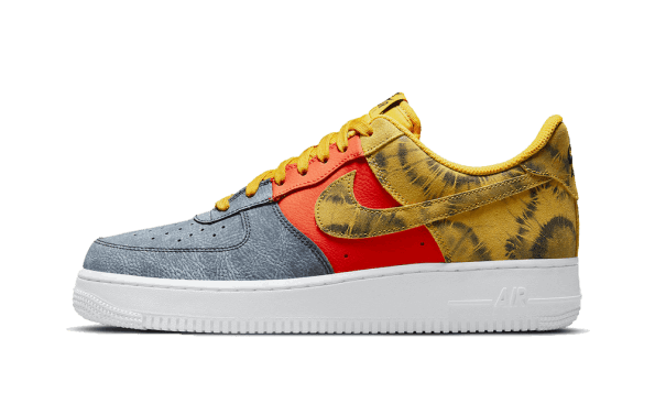 Obnova Zalog Nike Air Force 1 Low Tie Dye Temno žveplo
