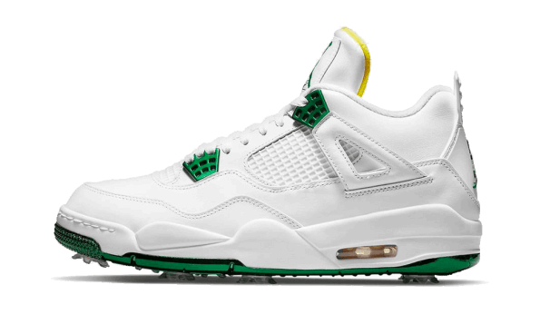 Obnavljanje Zalog Air Jordan 4 Kovinsko Zeleni Golf