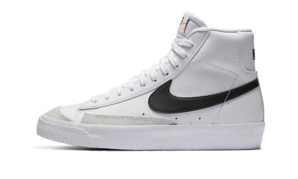 Nike Blazer Mid 77 Bela črna Obnovitev Zaloge