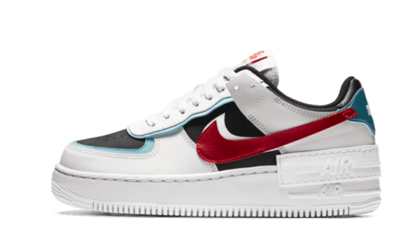 Nike Air Force 1 Low Shadow Bleached Aqua Chile Red (w) Restock