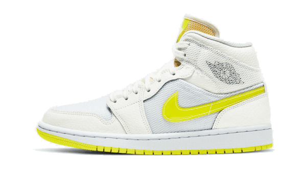 Restock Air Jordan 1 Mid Se Napetost Rumena (w)