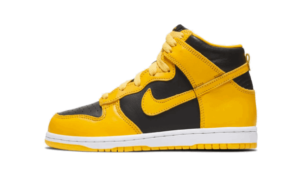 Obnavljanje Zalog Nike Dunk High Black Varsity Maize (ps)