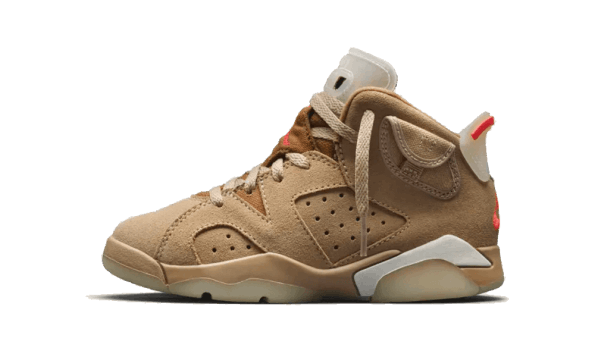 Obnavljanje Zalog Air Jordan 6 Retro Travis Scott Britanski Kaki (ps)