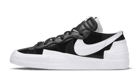 Obnova Zalog Nike Blazer Low Sacai Black Patent