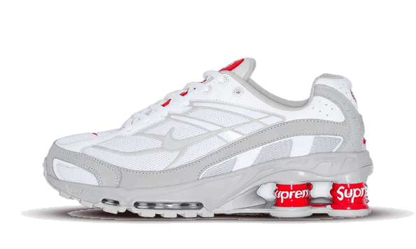 Obnova Zalog Nike Shox Ride 2 Supreme White Grey Fog
