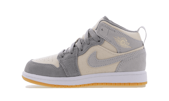 Air Jordan 1 Mid Se Coconut Milk Particle Grey (ps) Restock