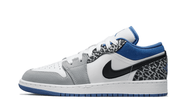 Obnavljanje Zalog Air Jordan 1 Low Se True Blue (gs)