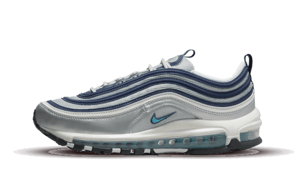 Nike Air Max 97 Metallic Silver Chlorine (w) Obnovitev Zalog
