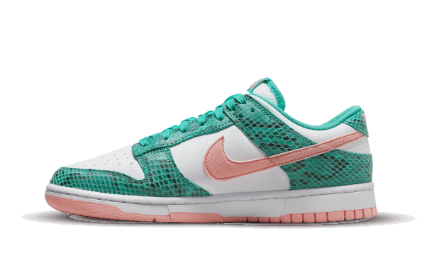 Obnovite Zaloge Nike Dunk Low Washed Teal Snakeskin
