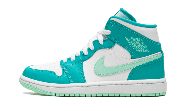Obnavljanje Zalog Air Jordan 1 Mid Island Green (w)
