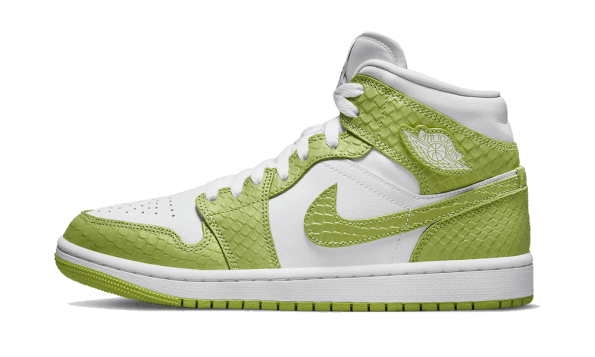 Air Jordan 1 Mid Green Python (w) Restock