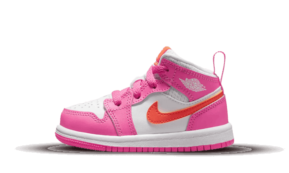 Obnavljanje Zalog Air Jordan 1 Mid Pinksicle Safety Orange (td)