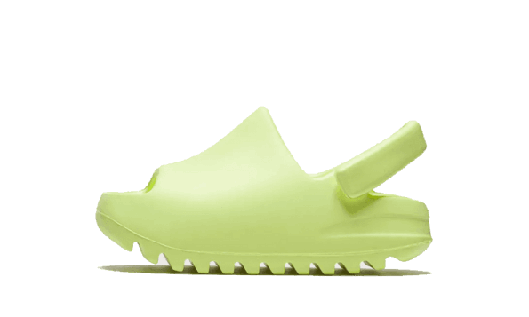Obnova Zalog Yeezy Tobogan Svetleče Zelen (dojenček)