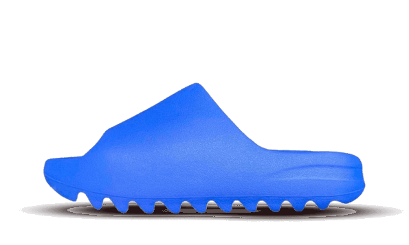 Obnovite Zaloge Adidas Yeezy Slide Azurno Modre